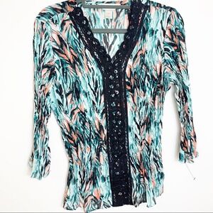 Vintage Christopher & Banks Stretchy Blouse